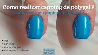 Como realizar Capping con Polygel [upl. by Kris]