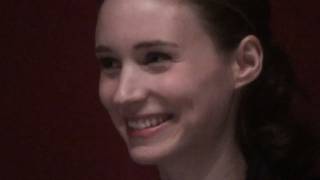 Rooney Mara GETS ASKED OUT  quotTanner Hallquot 2010 GEN ART FILM FEST  Night 6 [upl. by Aenat]