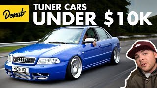 Best Tuner Cars Under 10k  The Bestest  Donut Media [upl. by Ylremik861]