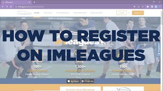 How To Register on IMLeagues [upl. by Greeley]