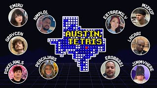 AUSTIN TETRIS TOURNAMENT W Mizkif Emiru Erobb221 Extraemily Nmplol Pokelawls Russel [upl. by Aivat]