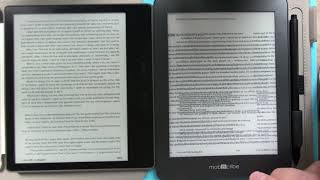 MobiScribe vs Amazon Kindle [upl. by Eibo]