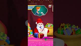 Santa is Coming Shorts ChuChuTV NurseryRhymes kidsshorts learningsongs MerryChristmas [upl. by Ainez]