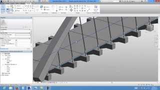 Revit 2014  Diseño de puente en arco parte 03 [upl. by Bremen896]