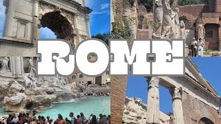 Exploring the Historic Streets of Rome Colosseum Pantheon Roman Forum amp More  Travel Vlog [upl. by Namreh]