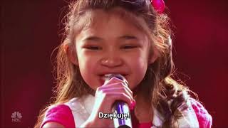 Angelica Hale w piosence quotGirl On Firequot w amerykańskim Mam Talent [upl. by Eleph]