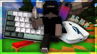 Keyboard  Mouse Sounds ASMR  Sweaty Hypixel Bedwars [upl. by Nnaeerb2]