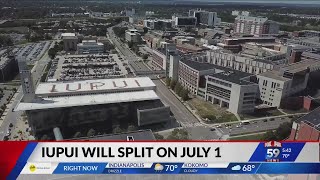 IUPUI to officially split on July 1 [upl. by Emmalynn]