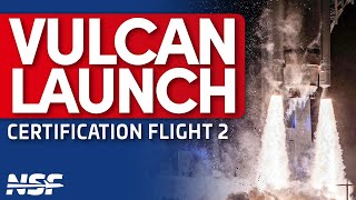 🔴FULL REPLAY ULA Vulcan Experiences Anomaly on CERT2 Mission [upl. by Eejan]