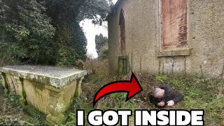 THIS CRYPT FIND IN ABANDONED GRAVEYARD WILL SHOCK YOU [upl. by Wenger629]