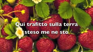 Karaoke TAPPETO DI FRAGOLE by Modà [upl. by Essyle308]