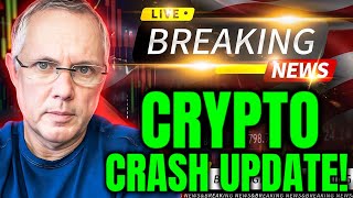 MAJOR CRYPTO CRASH UPDATE CRYPTO CLAWING ITS WAY BACK STOCKS ARE CRASHING HARD [upl. by Schwab114]