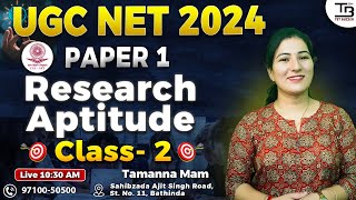 quotUGC NET 2024quot Research Aptitude  Class 2  अब होगा पास UGC NET ugcnet2024 ugcnetexam [upl. by Aicilram]