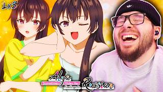 Best Girl of the Season😳  Alya Sometimes Hides Her Feelings in Russian Episode 5 REACTION [upl. by Lielos]