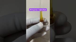 Atropine injection atropine atropineyt iv ivuse [upl. by Retha376]