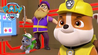 Pups save Rocky and Humdinger in the box fort  PAW Patrol Episode  Cartoons for Kids Compilation [upl. by Nemrac719]