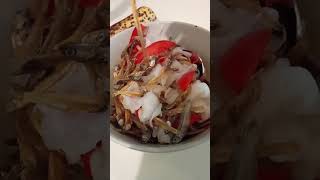 Satisfying radish salad with dried fish delicious shortvideo [upl. by Shiroma]