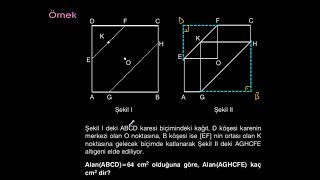 KATLAMA VE DÖNDÜRME SORULARI  GEOMETRİ  METİN HOCAM [upl. by Steven]