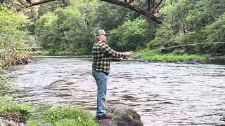 North Umpqua Fly Fishing 1 [upl. by Leahcimluap927]