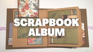 Scrapbook Album  Scrapbook Ideas [upl. by Atilek]