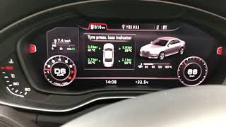 A4 B9 TPMS Retrofitted Demo [upl. by Sigfried]