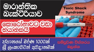 Streptococcal Toxic Shock Syndrome STSS  මාරාන්තික බැක්ටීරියාව [upl. by Oilut37]