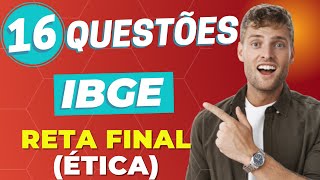 Código de Ética do IBGE  Reta Final  questões comentadas FGV [upl. by Tnemelc]