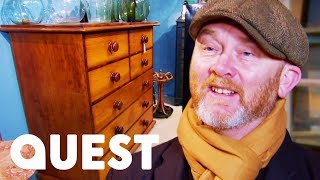 Drew Finds A Massive Bargain For His New Shop  Salvage Hunters [upl. by Annuahsal]