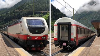 INVIO DI VETTURE IC E NJ DEVIATI DELLA PONTEBBANA RAILJET 20 E MOLTO ALTRO A FORTEZZA 22 [upl. by Bran]