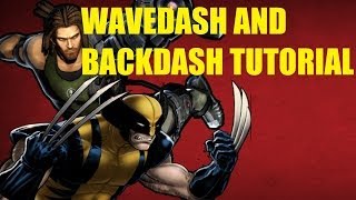 UMVC3 How To Wavedash And Backdash TIPSTUTORIAL [upl. by Ahsilav749]