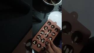 Making Chocolate at home subscribe viralvideo reels shortvideos chocolate food [upl. by Neerak]