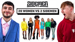 20 WOMEN VS 2 SIDEMEN ANGRY GINGE amp DANNY AARONS EDITION [upl. by Olette]