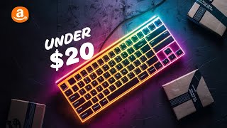 Unbelievable Futuristic Keyboards Under 20 on Amazon [upl. by Ardnola]