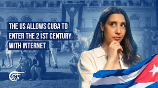 The US allows Cuba to enter the 21st century with internet [upl. by Nroht]