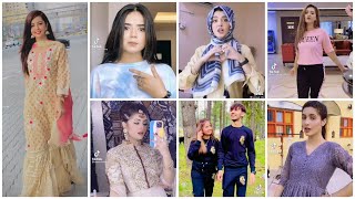 Areeka Haqkanwal AftabMinahil MalikShaheerHafsaFaryal FairyHira KhanZarnab TikTok videos 💞 [upl. by Akital250]