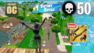 Fortnite Reload  High Kill Solo vs Squads Wins OG Gameplay Ps4 Controller [upl. by Siskind435]