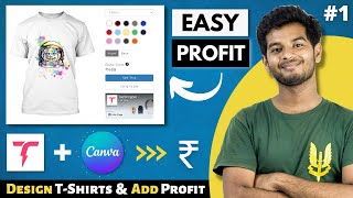 Start Your Own TShirt Business Online for Free Make 8000Month From Home [upl. by Adok163]