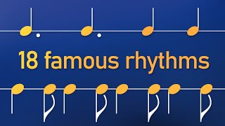 18 Rhythms you should know [upl. by Patton]