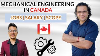 MECHANICAL ENGINEERING IN CANADA  SALARY   JOBS [upl. by Friedrich144]