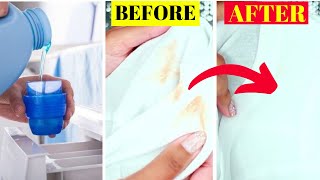 How to Remove Foundation Stains from Clothes Without Washing  Stains remove on clothes [upl. by Anaet354]