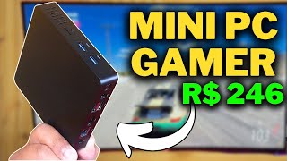 INTERESSANTE O QUE ESSE MINI PC GAMER PORTÁTIL FAZ SENDO TÃO BARATO  UNBOXING E TESTE [upl. by Ainsley63]