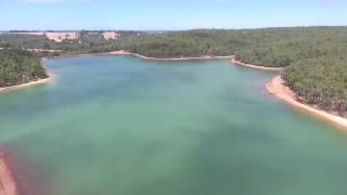 Water skiing Glen Mervyn dam Collie WA [upl. by Salman]