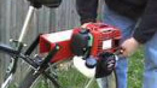 Bicycle Engine Kit  Install amp Test Ride Video 1 of 2 [upl. by Tray]