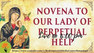 Novena to Our Lady of Perpetual Help amp Benediction  Saturday 5th October 2024  600 PM [upl. by Nyrahtak]