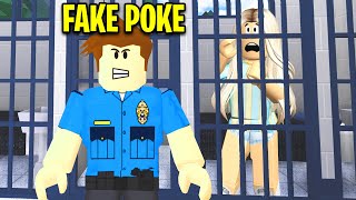 FAKE POKE Arrested Me I Had To Escape Roblox [upl. by Hamian500]