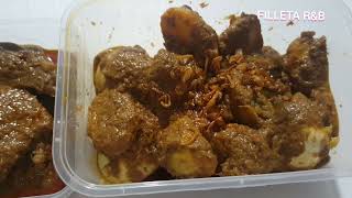 Rendang Sapi persiapan packaging filletapackaging beef rendang filleta [upl. by Andeee]