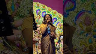 Live program in halisahar  Jaa re jaa re ure pakhi❤️awesomevideo durgapuja program durgamaa [upl. by Pegg]