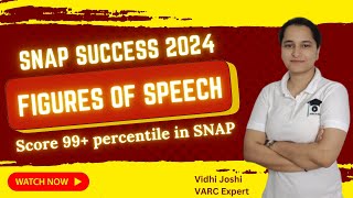 SNAP Success 2024  Figures of Speech  Important for SNAP 2024  MBA Karo [upl. by Yrrot97]