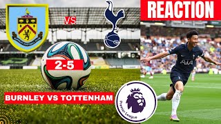 Burnley vs Tottenham 25 Live Stream England Premier league Football EPL Match Score Highlights Son [upl. by Fabria]