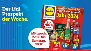 Der Lidl Prospekt der Woche  Angebote von Mittwoch 2712 bis Samstag 3012​ [upl. by Bock]